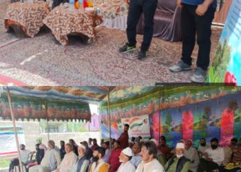 Horticulture Deptt Budgam holds awareness camp in Zone Kremshore