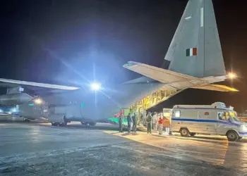 IAF CONDUCTS SHORT-NOTICE CASUALTY EVACUATION FROM LEH