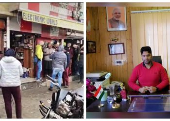 Manzoor Bhat thanks LG Admin for de-sealing shops at Aftab Market