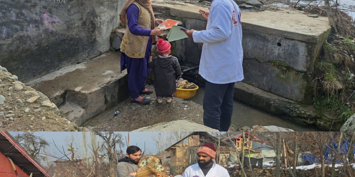 J&K ویمن ہیلپ لائن نے گاندربل کے بابویل دور دراز علاقوں میں بیداری پروگرام کا ایک سلسلہ منعقد کیا۔