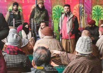 District President BJP, Srinagar, conducted Working Committee meet of Eidgah Constituency