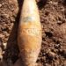 Old Rusted Mortor Shell Found in Poonch, Safely Destroyed