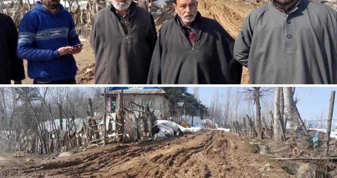 متی پورہ تارتھپورہ سڑک کی حالت انتہائی خستہ حال