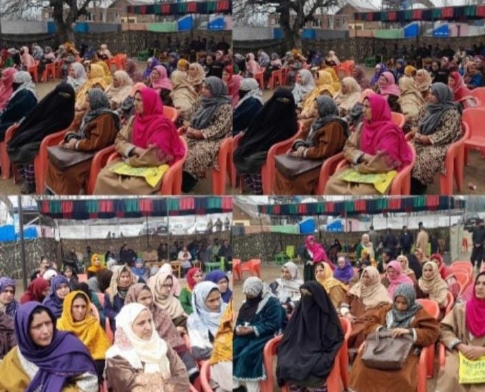 ماگام ہندوارہ میں مستورات کو با اختیار بنانے کیلئے پروگرام کا ہوا انعقاد