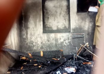 School Building Damaged in Fire Incident in Dardpora Lolab