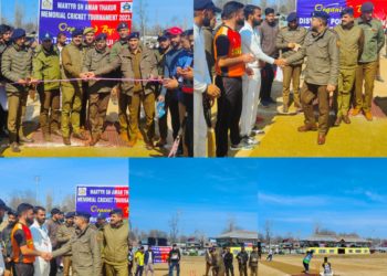 Police inaugurates Cricket Tournament-2023 in Kulgam