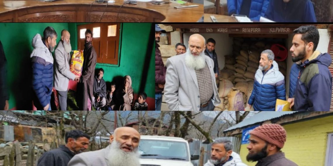 ڈائریکٹر ایف سی اٸ اور سی اے نے کپواڑہ کا دورہ کیا۔