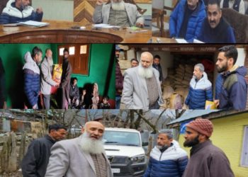 ڈائریکٹر ایف سی اٸ اور سی اے نے کپواڑہ کا دورہ کیا۔