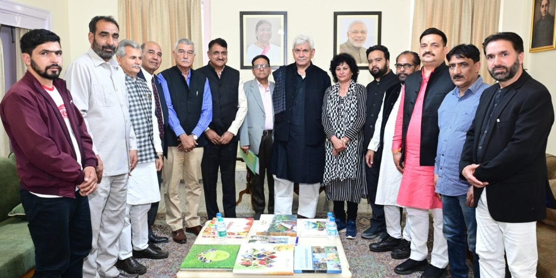 J&K National Panthers Party delegation calls on Lt Governor