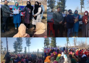 DHEW Shopian celebrates International Womens Day with female Sports medalists