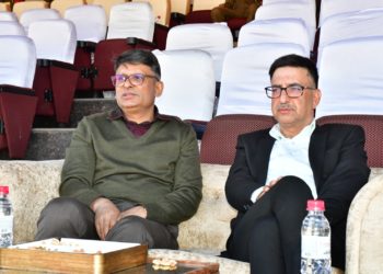 ADGP Armed reviews final arrangements for All India Police Football Championship