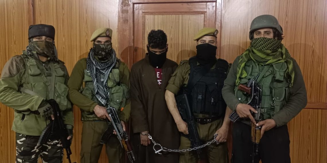 Militant Associate of LeT (TRF) arrested along with 71 live rounds of AK-47 at Singhpora Pattan