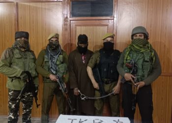 Militant Associate of LeT (TRF) arrested along with 71 live rounds of AK-47 at Singhpora Pattan