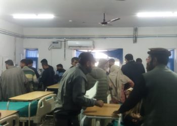 9 injured after load carrier turns turtle in Ganderbal