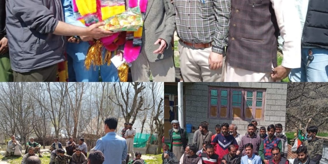 Kangan Constituency of BJP unit Ganderbal held its Booth Samilan at Thune Kangan