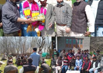 Kangan Constituency of BJP unit Ganderbal held its Booth Samilan at Thune Kangan