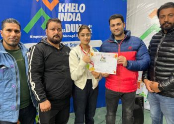 Khelo India 10 ka Dum wushu Womens league empowering Women through sports one day Wushu event concluded successful at polo Ground