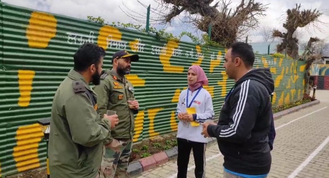 Indian Army facilitated a teenage girl who had brought laurels to J&K after carved her way to an international Ju-Jitsu Championship