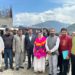Dr Andrabi lays foundation for Waqf Parking & Musafir Khana at Doda, meets delegations