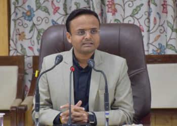 کپواڑہ میں ماتا بدھرکلی استھاپن ٹرسٹ واڈی پورہ ہندواڑہ میں رام نومی یاترا کے انتظامات کا جائزہ لیا گیا