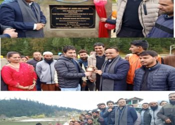 ڈی سی کپواڑہ نے کپواڑہ میں امرتسروور ریور فرنٹ کا افتتاح کیا