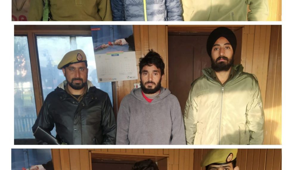 Police books 3 notorious drug peddlers under PIT NDPS Act in Baramulla