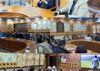 ڈی سی کپواڑہ نے ہوٹل والوں، ٹرانسپورٹرز، ٹور آپریٹرز کے ساتھ انٹرایکٹو سیشن کا انعقاد کیا۔