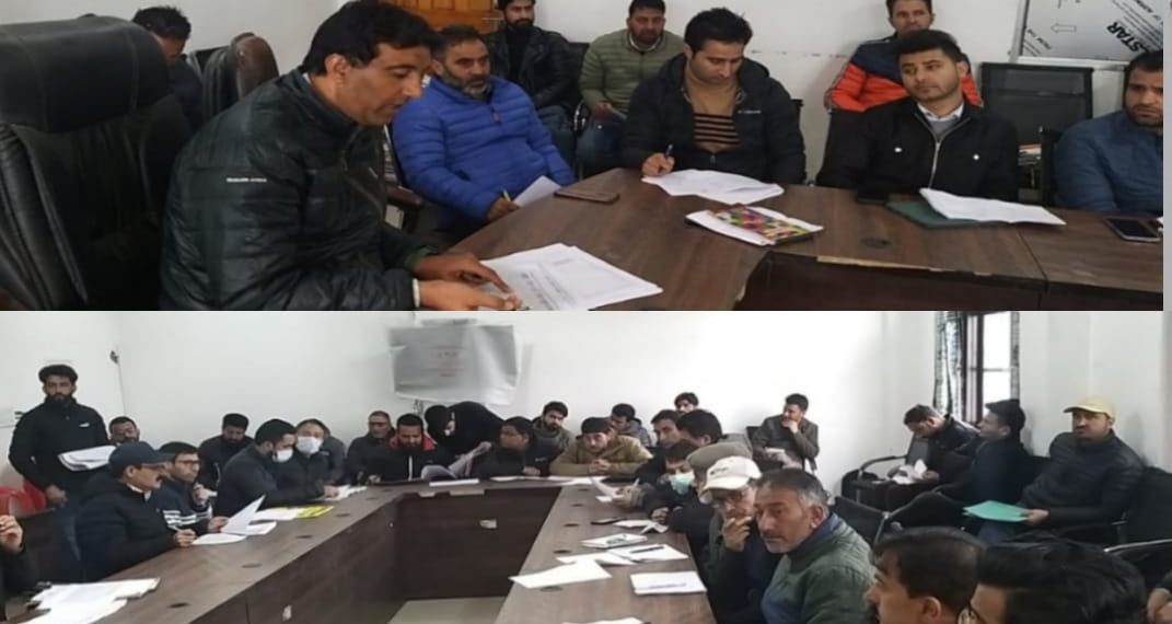 کپوارہ میں آر ڈی ڈی اسکیموں کا جائزہ لیا گیا۔