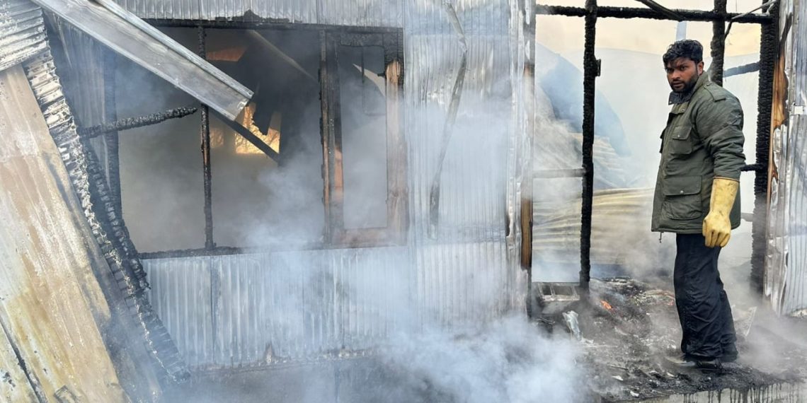 Residential house gutted in Baramulla blaze