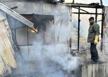 Residential house gutted in Baramulla blaze