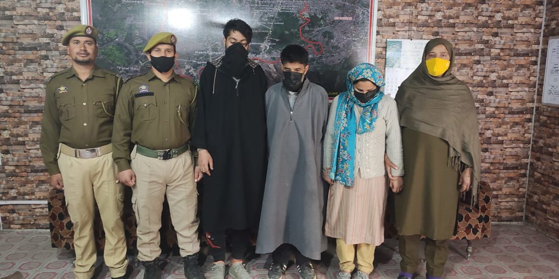 Blind Murder Solved, 03 Accused Arrested in Srinagar
