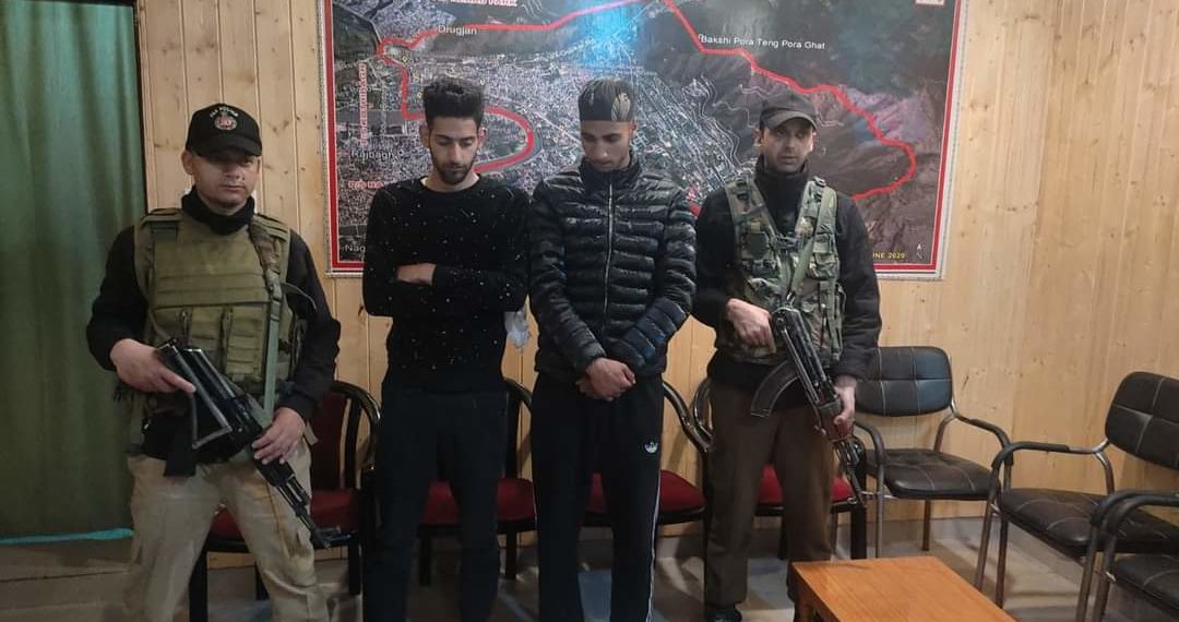 Two arrested for snatching bag of tourist in Srinagar: Police