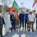 BJP unit Ganderbal gathered to launch Swachh Bharat Abhiyan in Kangan and Ganderbal
