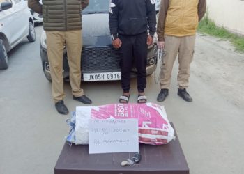Most wanted drug smuggler arrested in Baramulla:Police