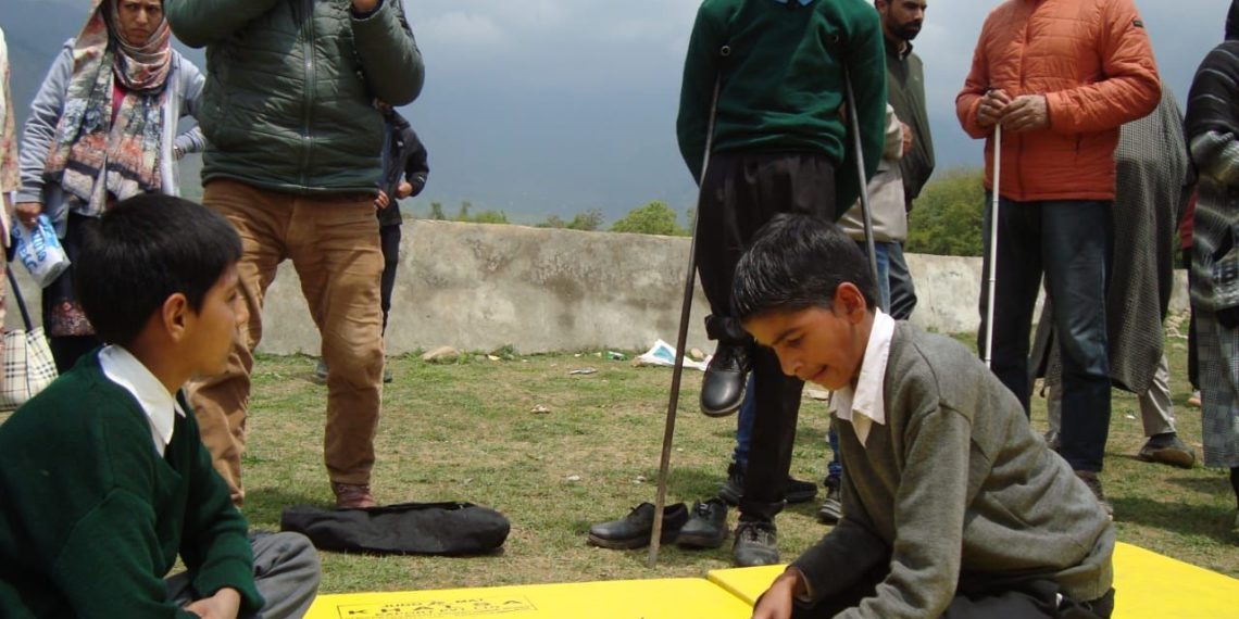 YSS kick starts Sports week for specially abled people across Kashmir Division