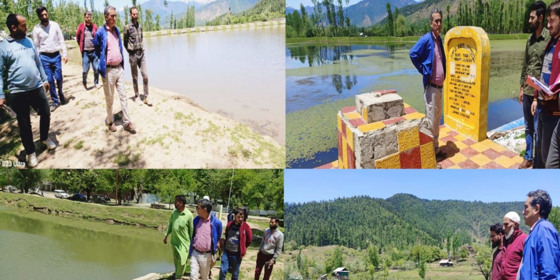 اے ڈی ڈی سی کپوارہ نے سوگام میں امرتسروور کے مختلف کاموں کا معائنہ کیا