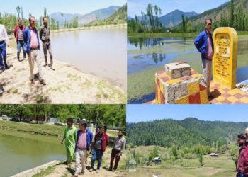 اے ڈی ڈی سی کپوارہ نے سوگام میں امرتسروور کے مختلف کاموں کا معائنہ کیا