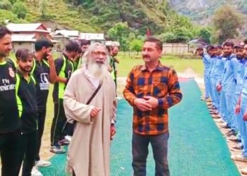 ایل او سی تیتوال کشمیر میں شاردا ماتا کرکٹ ٹورنامنٹ کا آغاز