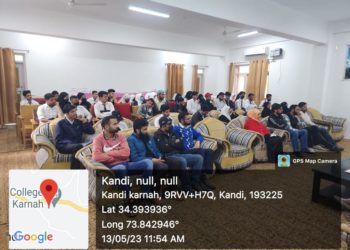 ڈگری کالج ٹنگڈار میں موسمیاتی تبدیلی پر ایک تقریب کا انعقاد