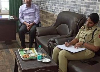SP Hqrs Baramulla, Divya D-IPS visited Police Drug de-addiction centre Baramulla and took stock of functioning here today