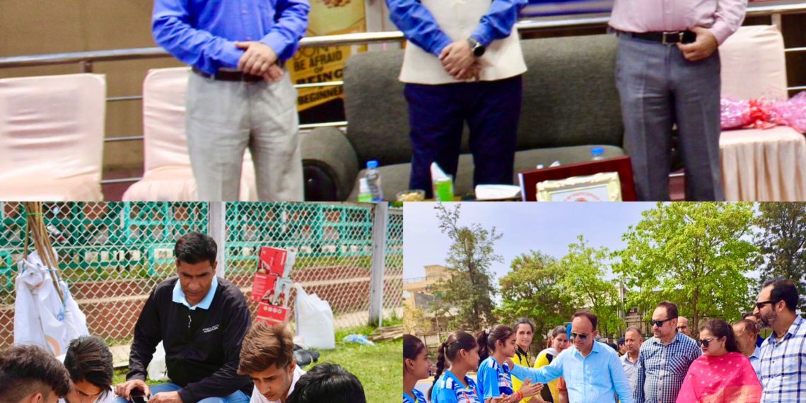 Competions in various games gets underway at Indoor Stadium