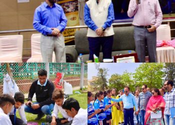 Competions in various games gets underway at Indoor Stadium
