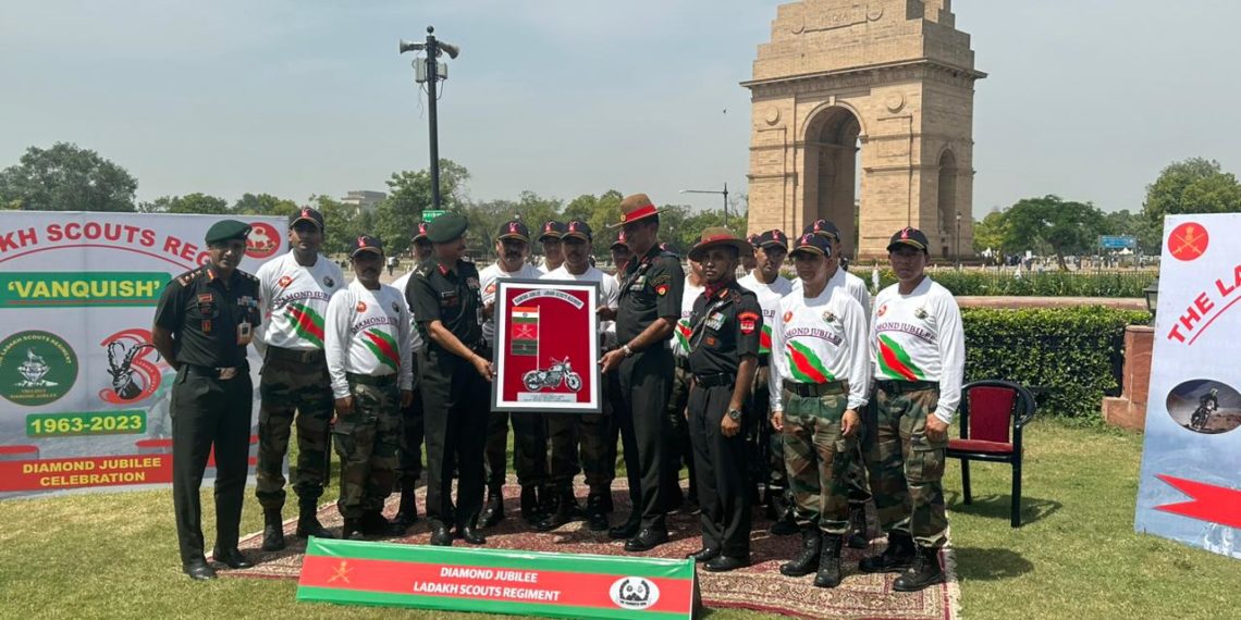 VANQUISH : BIKE EXPEDITION BY LADAKH SCOUTS REGEMENTAL CENTRE