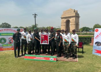VANQUISH : BIKE EXPEDITION BY LADAKH SCOUTS REGEMENTAL CENTRE