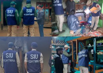 SIU of Kishtwar Police Continues Raids at Multiple Locations of Kishtwar