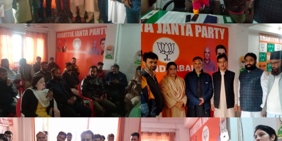 BJP unit Ganderbal held its District Working Committee Meeting. Mudasir Ahmad Wani projected Nine years of Modi’s Government