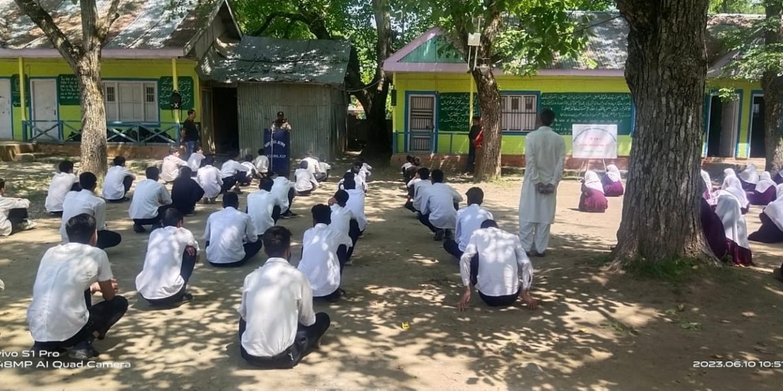 HEALTH AND HYGIENE – A WAY TO HEALTHY LIFE’, Awareness Program by Indian Army in Kunan, Kupwara