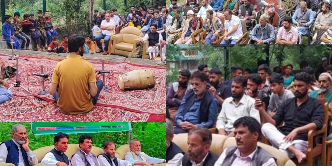 کلچرل اکیڈیمی کی طرف سے ڈاک بنگلہ نیچاں کرناہ میں گوجری ثقافتی وادبی تقریب کا انعقاد