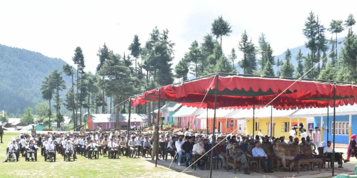 Saluting the Courage: On the eve of kARGIL VIJAY DIWAS local youth and students of Lolab organised Patriotic and Cultural Programmes to celebrate its 24th anniversary.