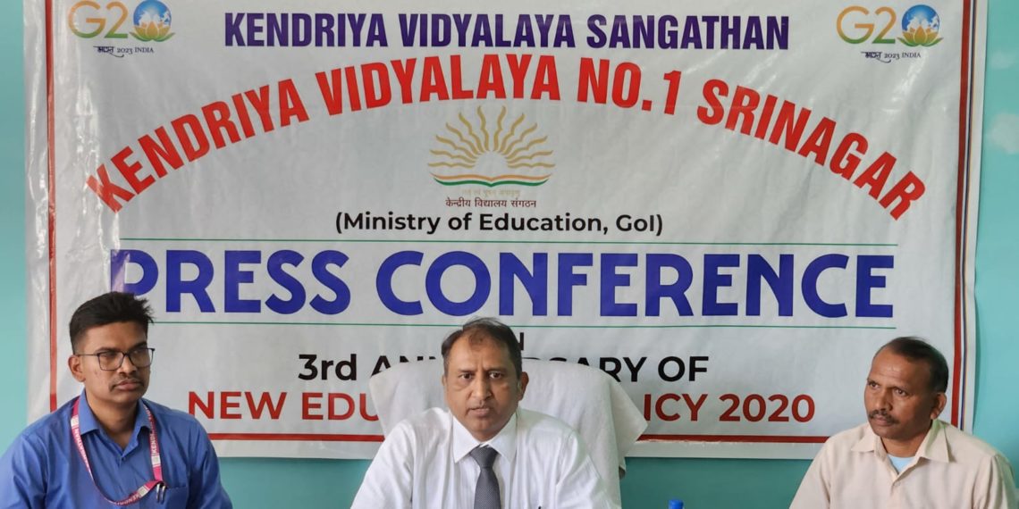 Kendriya Vidyalaya Srinagar Celebrates Three Years of National Education Policy-2020